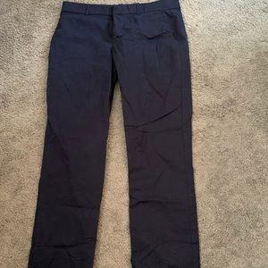 Navy khakis by Gap